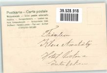 Wohnhaus Glimmer Nr. 1196 Winterlitho Prägedruck