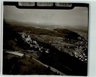 Rötteln Burg FOTO KEINE AK Fliegeraufnahme