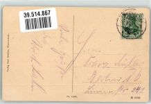 18055 O2540 Warnemünde 1913 - Spritzwellen an der Mole