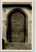 87534 W8974 Oberstaufen - Sakristeitüre der Kapelle in Genhofen