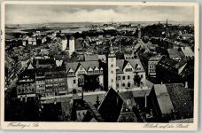 09599 O9200 Freiberg , Sachs - Blick auf die Stadt