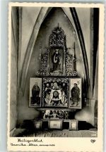 9844 Hof Heiligenblut Foto AK Kirche Veronika Altar