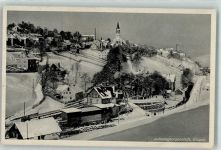 08349 O9438 Johanngeorgenstadt 1939 Winter mit Ev. Stadtkirche im Schnee