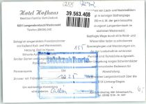 65599 W6255 Langendernbach Nota Hotel Hofhaus Inneres Garten