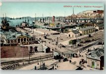 16100 Genova - II Porto Stazione Passeggeri Dampfer