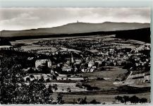 65510 W6270 Idstein Foto AK mit Burg Idstein und Großem Feldberg
