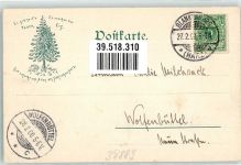 38889 O3720 Blankenburg Harz 1900 - Der Grossvater