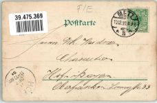 57000 Metz 1899 Lithographie Deutsches Tor