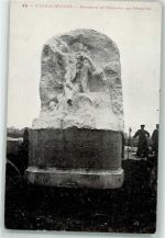 59300 Valenciennes Foto AK Denkmal de Carpaux