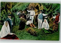 Las Palmas de Gran Canaria - Tracht Bananenernte