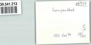 64757 W6932 Langenthal , Odenw Privatfoto KEINE AK Ort handschriftlich