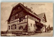 08523 O9900 Plauen , Vogtl 1914 - Touristenhaus