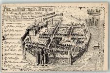 48100 Marvejols 1566 - Lageplan Wappen