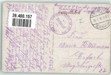 08400 Vouziers 1916 - an der Kirche