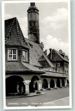 Löwenberg Lwówek FOTO KEINE AK Rathaus Markthallen