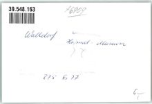 69190 W6909 Walldorf , Baden FOTO KEINE AK Ort handschriftlich Heimat-Museum