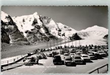 9844 Heiligenblut Heiligenblut - Parkplatz Freiwandeck m. Großglockner Johannisberg u. Pasterzen Gletscher VW Käfer VW T1 Isetta