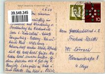 74595 W7183 Langenburg , Württ Gebrauchsspuren Schloss Langenburg im Hohenloher Land