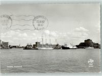 Malmö Foto AK Hammparti Hafen Boot Schiff