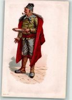 Tracht Trachten Italien Lithographie