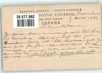 Barcelona 1912 - Rambla de la Flores