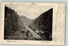 79874 W7821 Breitnau 1903 Gebrauchsspuren Höllenthal Falkenstein