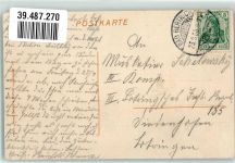 56864 W5582 Bad Bertrich 1908 Künstlerkarte Blick von der Ev. Kirche