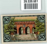 Glogau Glogow 1920 Notgeldschein Notgeld 1/2 Mark