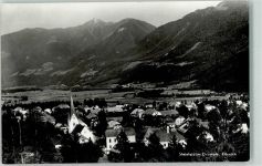 9754 Steinfeld 1961 Foto AK mit Pfarrkirche hl. Martin