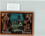 Grünberg Zielona Góra 1921 Notgeldschein Notgeld 50 Pfennig Kath. Kirche
