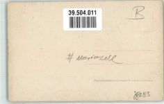 8630 Mariazell - Ort handschriftlich
