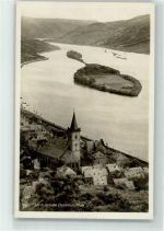 65391 W6223 Lorch , Rheingau Foto AK Denkmals Insel Rheingold-Serie