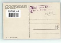 65391 W6223 Lorch , Rheingau Foto AK Denkmals Insel Rheingold-Serie