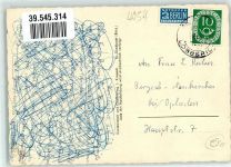 41334 W4054 Hinsbeck 1963 - Jugendherberge Vier Linden