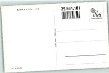 65594 W6258 Runkel , Lahn - Burg