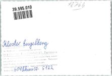 63920 W8766 Großheubach FOTO KEINE AK Kloster Engelberg Ort handschriftlich Foto Original aus Archiv eines Ansichtskartenverlags