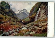 6380 St. Johann in Tirol Künstlerkarte Schleierfall