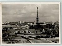 10115 O1199 Westend 1938 Gebrauchsspuren Halensee-Straße Funkturm mit Ausstellungsgelände