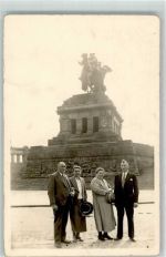 56068 W5400 Koblenz am Rhein - Denkmal Kaiser Wilhelm Mann Ort handschriftlich