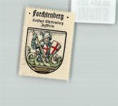 74249 W7119 Forchtenberg Vignette Wappen