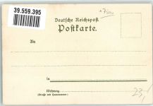 76131 W7500 Karlsruhe , Baden Lithographie Schloss sign. Kley