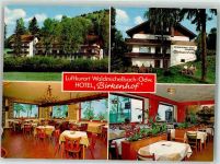 69483 W6948 Wald-Michelbach Werbe AK Hotel Birkenhof