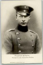 Friedrich Wilhelm Kronprinz des Deutschen Reiches Adel Kronprinz Wilhelm
