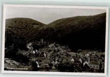 67471 W6738 Elmstein Foto AK Pfälzerwald Kirche Ruine