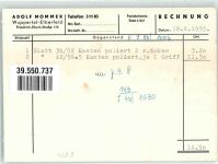 42103 W5600 Elberfeld KEINE AK Adolf Mommer Glasbearbeitung Friedrich Ebert Straße Geschäftskorrespondenz