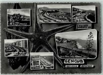 16100 Genova Foto AK Schwimmbad Corso Itali Corso Marconi