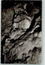 73252 W7311 Gutenberg , Württ Gebrauchsspuren Gußmannhöhle Maurische Halle