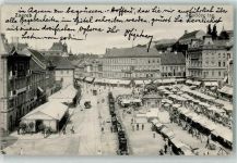 Zagreb 1931 - Marktszene Denkmal