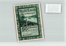 65391 W6223 Lorch , Rheingau Notgeldschein 50 Pfennig