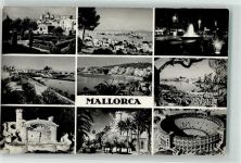 Palma Mallorca Foto AK Arena Hafen Burg